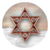 DAROUND 120 BZ CP Star of David Bronze Copper